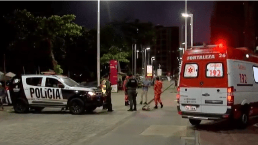 Vítima se divertia em bar quando entrou em discussão com suspeito; ao tentar fugir, ele se perdeu no mar e ficou à deriva até a madrugada  - Reprodução/TV Verdes Mares