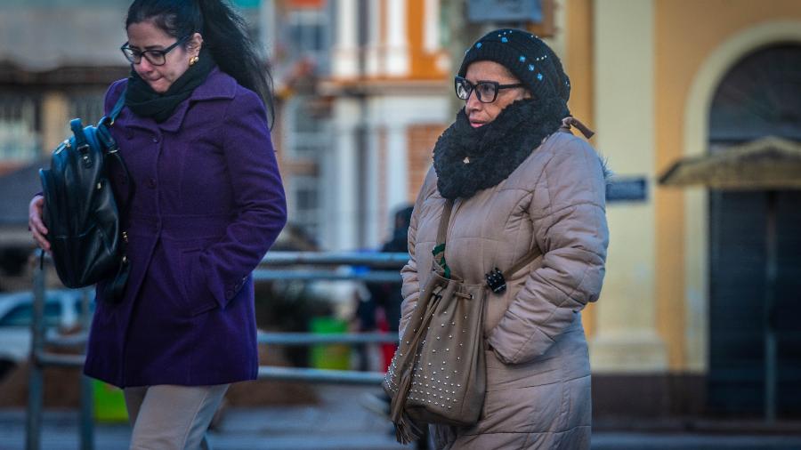 Frio chega com força no Rio Grande do Sul.