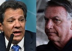 Haddad diz que Bolsonaro pode estar por trás de notícias falsas sobre Pix por ter sido alvo da Receita - Luiz Robayo/AFP e Ueslei Marcelino/Reuters