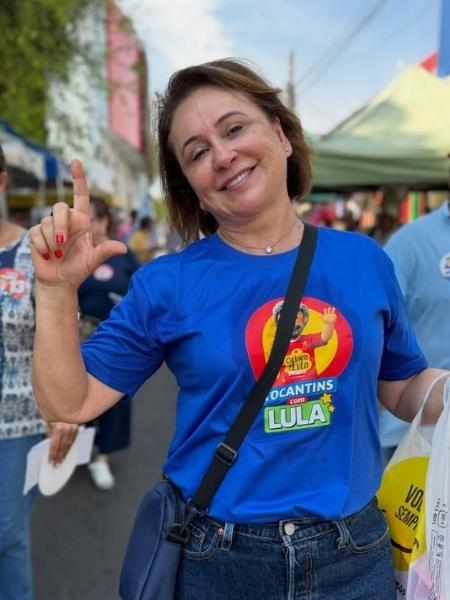 A ex-senadora Kátia Abreu (PT), coordenadora da campanha no Tocantins 