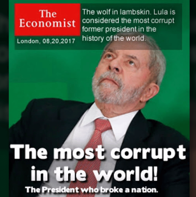 The Economist diz que democracia decai e critica Bolsonaro e Lula