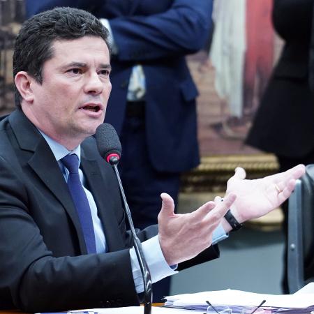 2.jul.2019 - Ministro da Justiça, Sergio Moro, fala a deputados sobre mensagens vazadas na Câmara dos Deputados - Pablo Valadares/Câmara dos Deputados