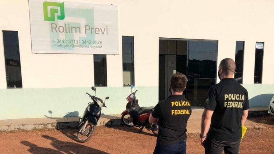 Operação Fundo Fake teve origem na investigação do Rolim Previ, instituição previdenciária de Rolim de Moura (RO) - Divulgação/Polícia Federal