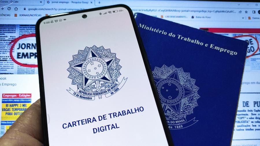 Trabalhador que tiver direito pode pedir seguro-desemprego sem sair de casa, pelo app Carteira de Trabalho Digital - Adriana Toffetti/Ato Press/Estadão Conteúdo