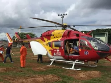 Helicóptero dos bombeiros colidiu com paredão, diz secretário de Segurança