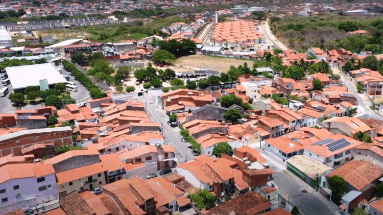 Maranguape fica na região metropolitana de Fortaleza e tem pouco mais de 100 mil habitantes Maranguape fica na região metropolitana de Fortaleza e tem pouco mais de 100 mil habitantes
