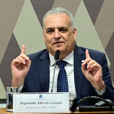 O relator da CPMI do INSS, deputado Alfredo Gaspar (Unio-AL)