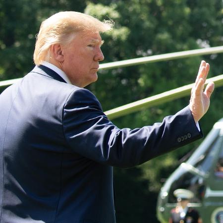 22.jun.2019 - O presidente dos EUA, Donald Trump - Saul Loeb/AFP