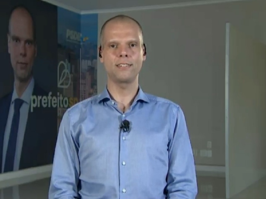 Bruno Covas: Não escondo apoio de João Doria, mas o candidato sou eu
