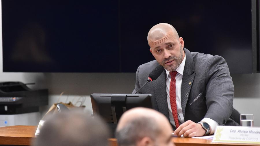 Deputado Daniel Silveira (PTB-RJ)  - Zeca Ribeiro/Câmara dos Deputados