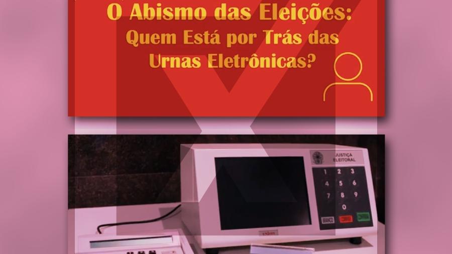 20.set.2022 - Vídeo alega falsamente que 70% do processo eleitoral é terceirizado, incluindo a contagem dos votos - Projeto Comprova