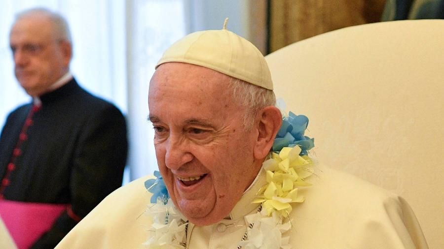 O líder da Igreja Católica recordou o legado de Madre Teresa de Calcutá - Vatican Media/­Handout via REUTERS