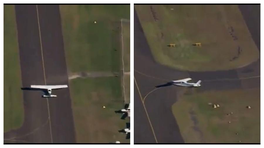 A aeronave precisou fazer um pouso de emergência em Sidney, na Austrália