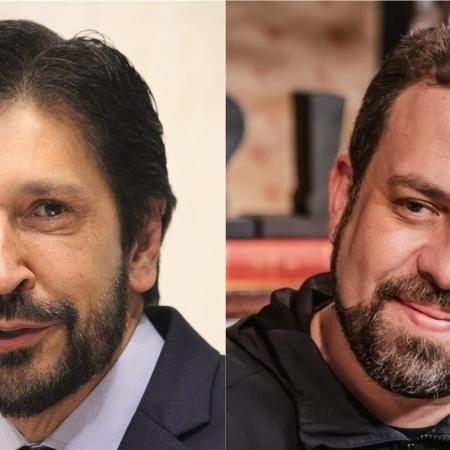 Ricardo Nunes e Guilherme Boulos - Gabriel Silva/AtoPress/Estadão Conteúdo e Mariana Pekin/UOL