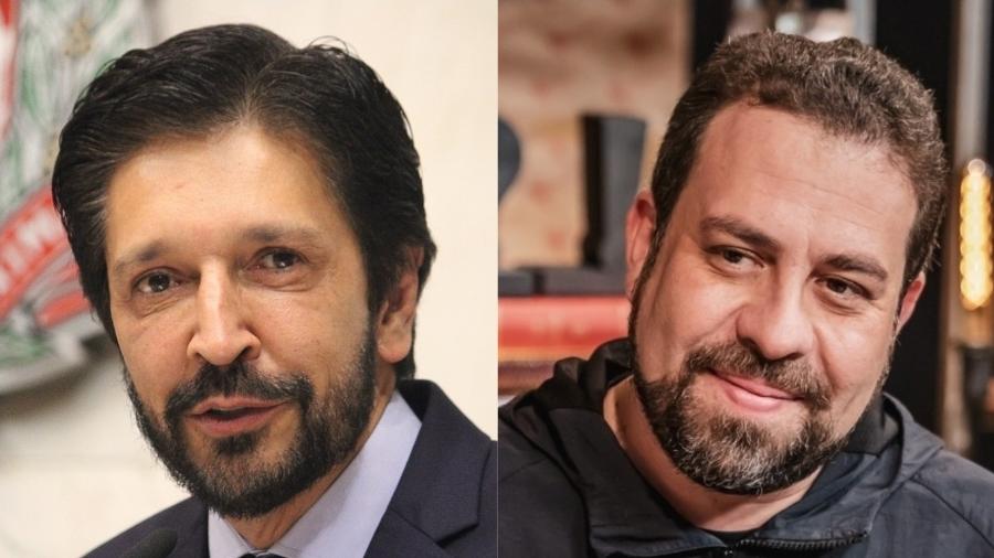 Ricardo Nunes e Guilherme Boulos disputam o segundo turno em São Paulo - Gabriel Silva/AtoPress/Estadão Conteúdo e Mariana Pekin/UOL