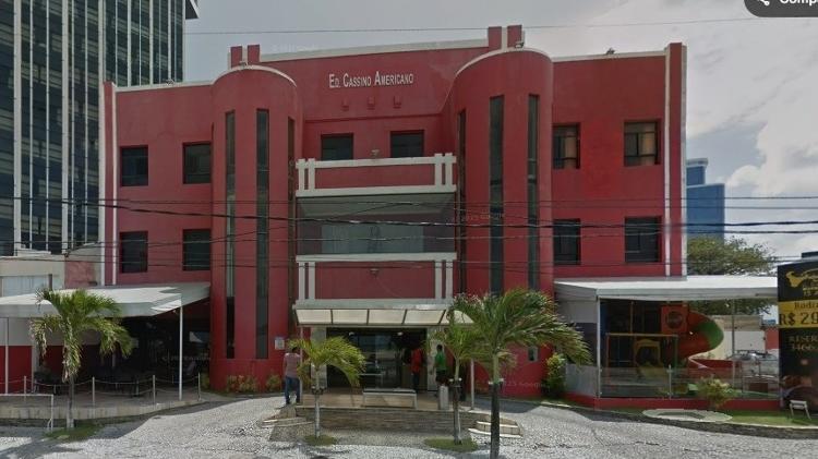 Antigo cassino americano em imagem de 2017