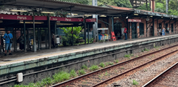 Homem fica gravemente ferido após ser atropelado por trem na linha-7 Rubi