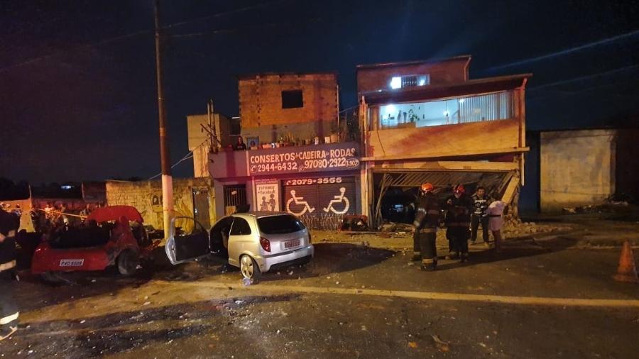 16.nov.2019 - Acidente na avenida Jacu Pêssego, na zona leste de São Paulo - Arquivo pessoal