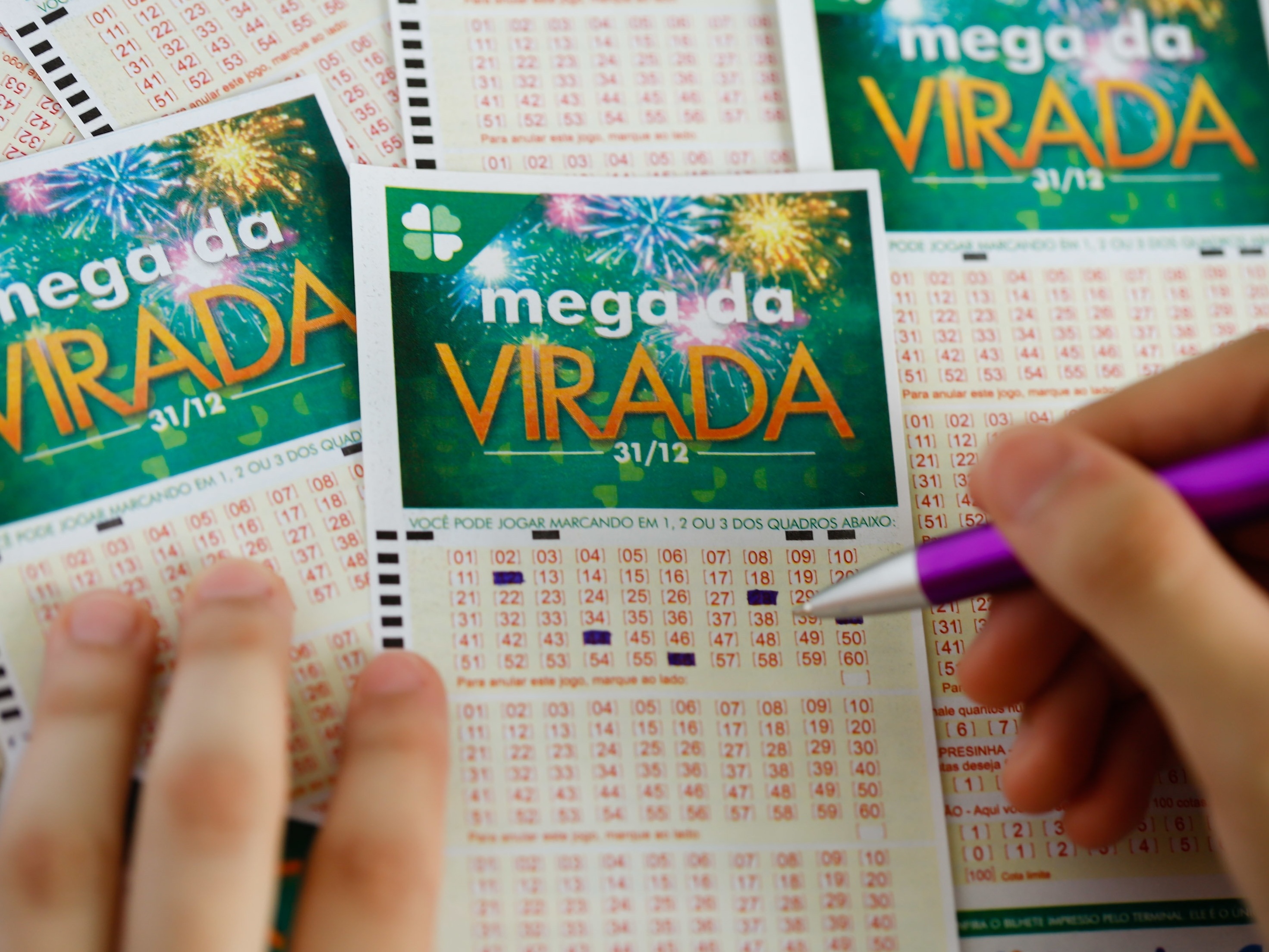 Mega da Virada: para jogar 20 números, aposta custa cerca de R$ 174 mil