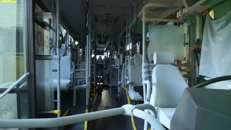 Chroma-Líquido Tecidos está produzindo capas antivirais para bancos de ônibus - Divulgação
