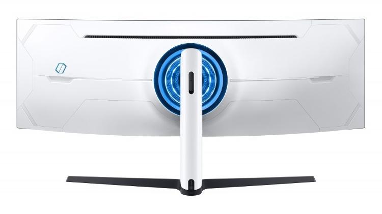 24 de maio de 2020: Samsung lança monitor curvo Odyssey Neo G9 no Brasil;  voltar - Divulgação - Divulgação