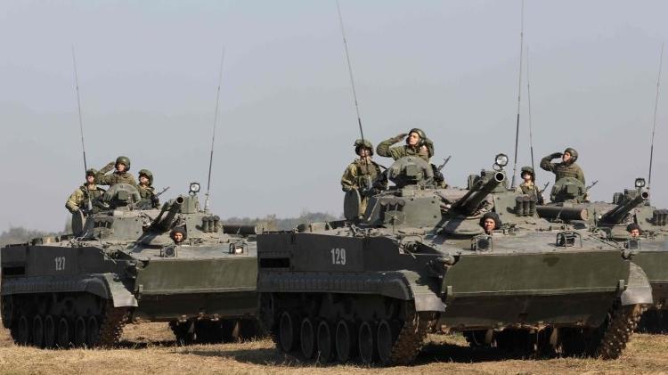 Military exercises involving the Baltic Fleet were regularly held in Kaliningrad - GETTY IMAGES - GETTY IMAGES