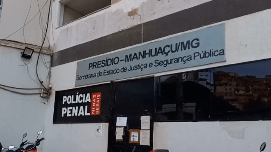 Homem foi preso em flagrante após matar dois detentos e ferir outros dois - Reprodução/Tv Globo