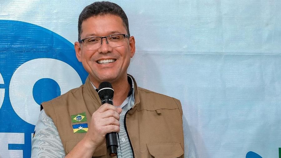Governador Marcos Rocha, 54, foi internado na noite desta quarta-feira (5) - Governador Marcos Rocha/Facebook