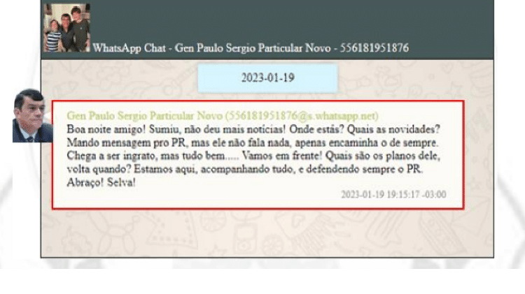 Troca de mensagens obtida pela PF mostra insatisfação de ex-ministro da Defesa com postura de Bolsonaro