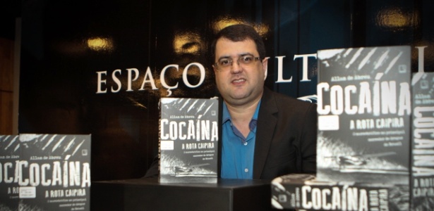 O jornalista Allan de Abreu, autor de "Cocaína - A Rota Caipira" - Divulgação
