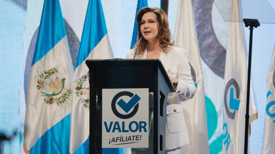 Filha do ex-ditador Efraín Ríos Montt, Zuri Ríos vai disputar a presidência da Guatemala - Reprodução/Twitter