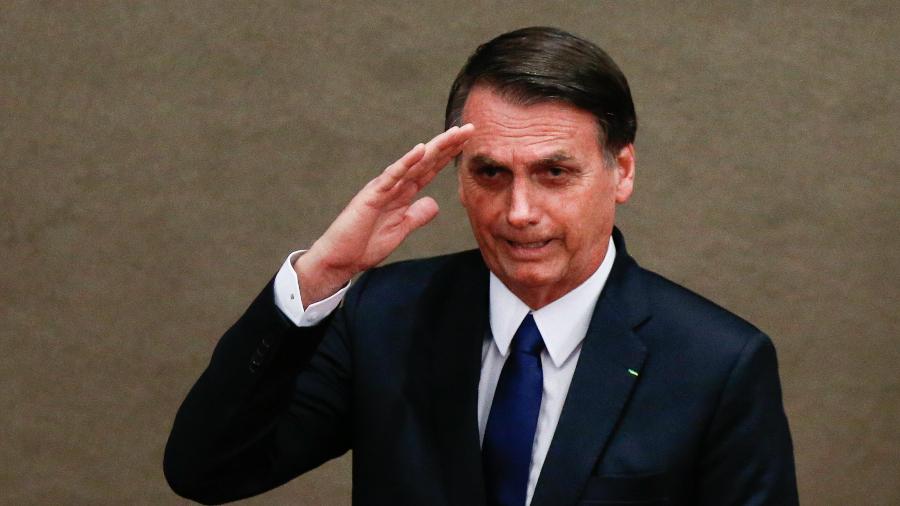 O presidente Jair Bolsonaro (PSL)  -  Walterson Rosa 10.dez.18/Folhapress