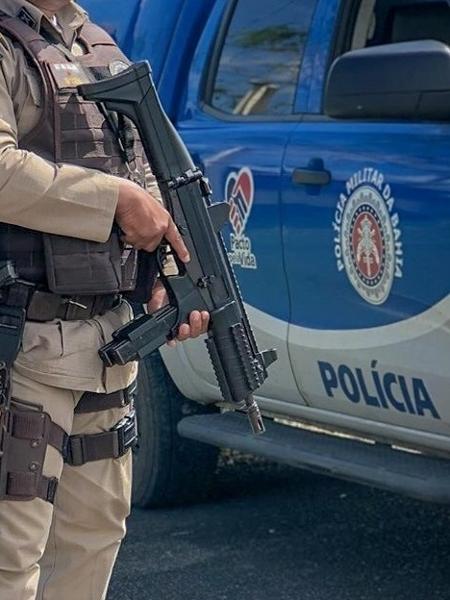 Segundo a Polícia Militar da Bahia, caso ocorreu por volta das 15h; Polícia Civil investiga autoria - PM da Bahia/Divulgação