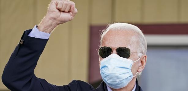 3.nov.2020 - O Democrata Joe Biden na Pensivânia  