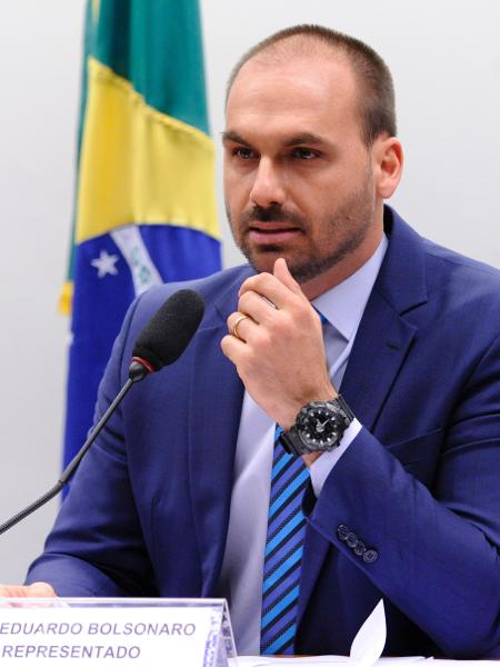 Eduardo Bolsonaro na Câmara dos Deputados - Cleia Viana/Câmara dos Deputados