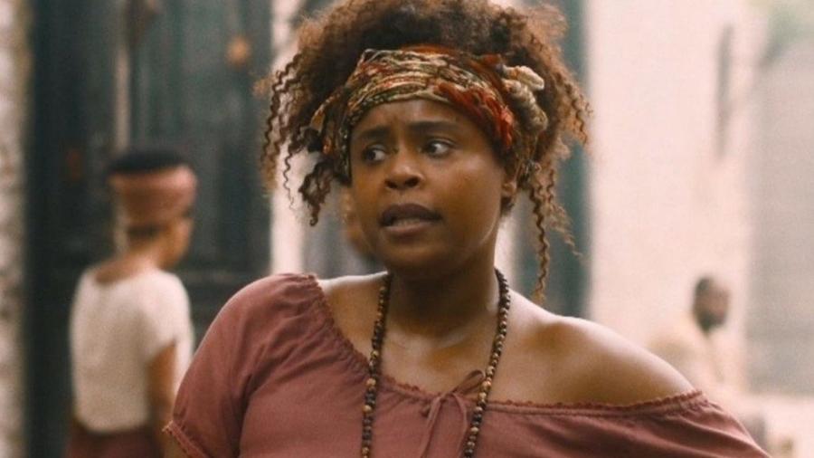 Personagem de Roberta Rodrigues em Nos Tempos do Imperador, Lupita alimenta em 2021 o desejo colonial de trair os negros e explorar a mão de obra escravizada - Reprodução / TV Globo