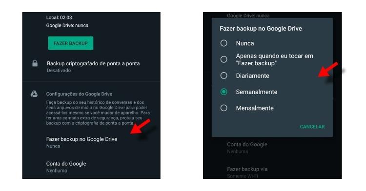 backup WhatsApp 3 - Reprodução - Reprodução