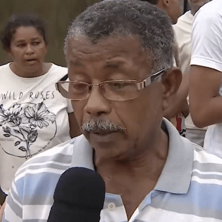 Luiz Estevão de Aguiar, que perdeu 11 parentes por causa das chuvas em Pernambuco - Reprodução/TV Globo