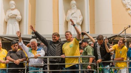 Bolsonaro e Tarcísio - Flickr/TF10 Campanha - Flickr/TF10 Campanha