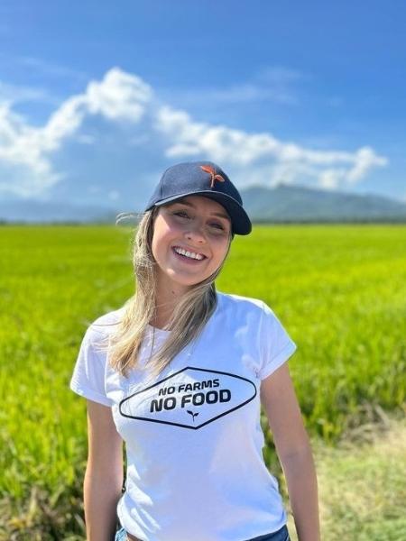 Flávia Januário Steckert, influencer do agronegócio