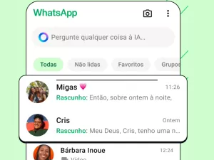 Faltou enviar? Agora WhatsApp avisa sobre rascunho esquecido