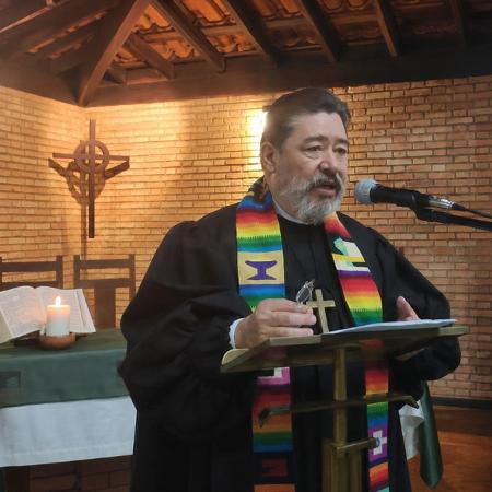 Luís Alberto Mendonça Sabanay é pastor presbiteriano e dirigente nacional do PT Luís Alberto Mendonça Sabanay é pastor presbiteriano e dirigente nacional do PT