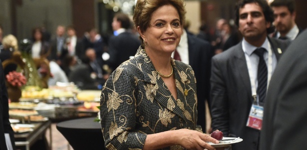 A presidente Dilma Rousseff durante reunião de líderes do G20 em Antália, na Turquia - Ozan Kose/AFP