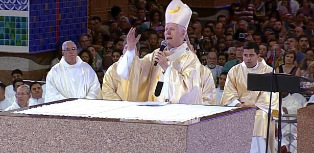 Missa em Aparecida | Arcebispo critica 'dragão do tradicionalismo' e diz que direita é 'violenta'