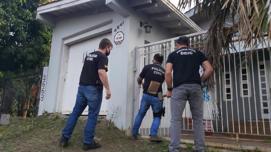 Polícia Civil prendeu três mulheres suspeitas de envolvimento no "golpe dos nudes" - Divulgação/Polícia Civil