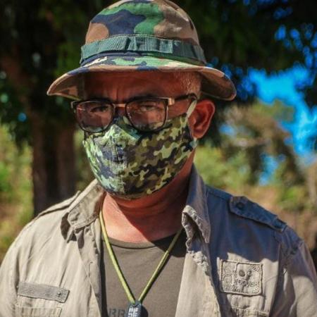 O coordenador do distrito sanitário indígena do Araguaia do Ministério da Saúde, o suboficial reformado da Marinha Ronalde de Barros Ramos - Reprodução