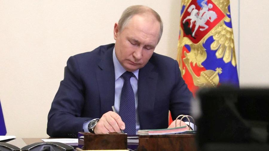 Presidente russo, Vladimir Putin - Mikhail Klimentyev/Kremlin via Reuters