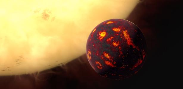 it looks like Earth, but it rains lava;  learn more about the planet