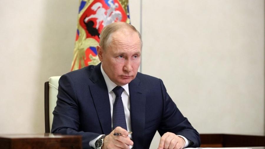 18.07.22 - O presidente da Rússia, Vladimir Putin - MIKHAIL KLIMENTYEV/AFP