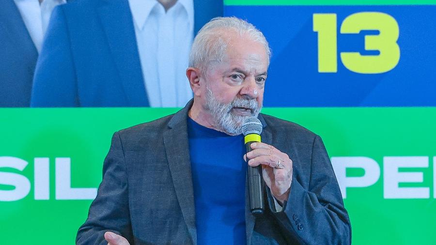 Ex-presidente Luiz Inácio Lula da Silva, candidato ao Palácio do Planalto - Ricardo Stuckert